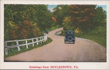 Postcard Greetings from Doylestown PA picture