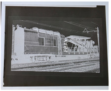 C. 1930s New York Westchester Boston RY #401 Wrecker Line Car Copy Negative picture