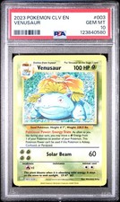 PSA 10 Venusaur 003/034 CLV Trading Card Classic Collection 2023 picture