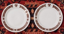 Vintage Pair of Shenango Roosevelt Hotel New Orleans Plates 🍽️✨ picture