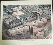 Book Clipping Photo North Carolina Central Prison Raleigh  picture
