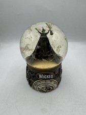 2003 WICKED Broadway Musical Wicked Witch/Elphaba “Defying Gravity” Snow Globe picture