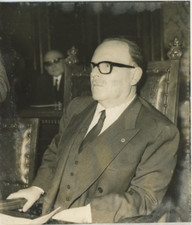 Italy, the Senator Alessi Vintage Silver Print 18x24 Circa 1968 picture
