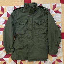 Vintage 80s US Army M65 Field Jacket Small Regular Alpha Industries picture