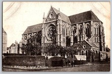 Vintage France Saint Nazaire The church of saint Nazaire Postcard picture