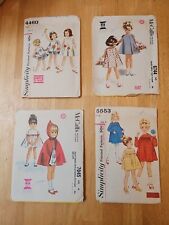 Girls Dress Pattern Simplicity,Mccalls 1950-1960's  Vintage Size 4. Lot Qty 4 L picture