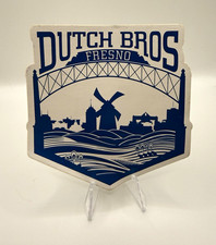 Rare Dutch Bros Fresno Regional Sticker California Local Exclusive HTF picture