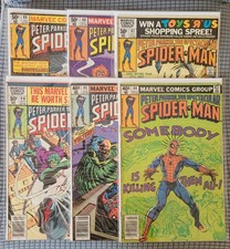 Peter Parker, The Spectacular SPIDER-MAN #44-49 (Lot of 6) MARVEL 1980 6.5FN- picture