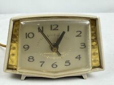 Vintage General Electric Alarm Clock 7281 Mid Century Futuristic Look Tested picture