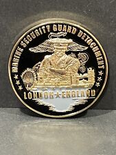 Marine Security Guard Detachment London, England Challenge Coin - 236th Birthday picture