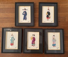 Set Of 5 Gaddi's Vintage Restaurant Menus  Peninsula Hotel Hong Kong Framed picture