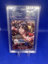 2023 One Piece Winner Pack Vol. 5 #ST01-012 Monkey D. Luffy TAG 10 picture