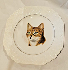 Lord Nelson Pottery England Vintage Decorative Cat Lover Plate Collectible picture