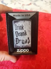 18 Drink Drank Drunk Brand New Zippo picture