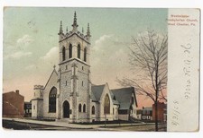 Vintage 1908 Postcard: Westminster Presbyterian Church West Chester PA picture