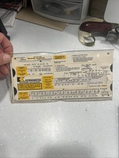 Vintage Kennametal Machining Calculator Sliding Rule Lathe Speed Feed Tool picture