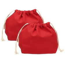 2Pcs Drawstring Makeup Bag 7.3