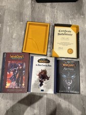 Arthas Rise of the Lich King Signed Christie Golden Numbered COA Sunwell Trilogy picture