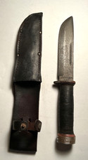 VINTAGE 1941-1945 CATTARAUGUS 225Q QUARTERMASTER FIGHTING KNIFE -ORIGINAL SHEATH picture
