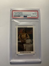 1978 Swedish Star Wars C-3PO R2-D2 #78 PSA 8 picture