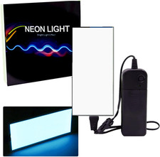 Flexible Led Panel,Electroluminescent Panel Sheet EL Tape Cuttable Soft for Mask picture