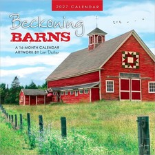 BrownTrout, Beckoning Barns 2027 Wall Calendar picture