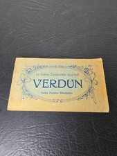 WWI French Postcard Booklet VERDUN 1914-1918 20 Detachable Real Photo RPPC picture