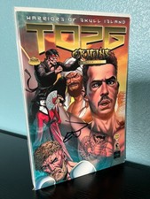 Andrew Tate TOP G Warriors of Skull Island Limited Signed by EVS Comic picture