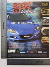 Sega Gt Online Advertisement Advertisement Original Print Ad / Poster Game Gift picture