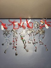 Lot 7 Ganz Christmas Ornaments All New Never Used picture