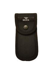 BUCK KNIFE -  MODEL # 110 NYLON BELT SHEATH -- BLACK WITH BUCK LOGO picture