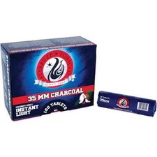 Official Starbuzz Instant Light Hookah Coals 35mm - 100 piece box picture