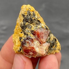 Zircon on Matrix , Pakistan Mineral Specimen , ( 22 Grams , 37 x 32 x 19 mm ) picture