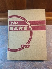 Dubuque Senior High School, 1939 The Echo, Heavily Signed Yearbook  picture