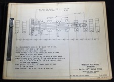 1950's Wabash Railway Company 