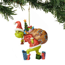 Merry Christmas Grinch Ornaments Xmas Tree Hanging Decoration Figure Pendant picture