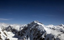 Denali National Park Alaska Mount Hunter 2008 Snowy Mountain Panorama picture