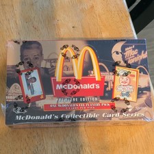 McDonald's Collectible Card Series Premiere Edition 1991 Sealed Box (24 Packs) picture
