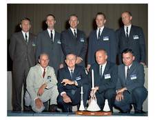 1962 NASA's Group 2 Astronauts - Next Nine - 8x10 Photo On 8.5