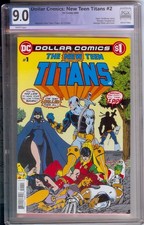 DOLLAR COMICS:NEW TEEN TITANS #2 PGX 9.0 picture