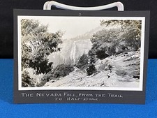 Nevada Fall Yosemite National Park CA 1927 Antique Photo George Abeel L#70 picture