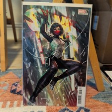 Silk #1 Derrick Chew Variant Cover Marvel Comic 1st Print 2023 picture
