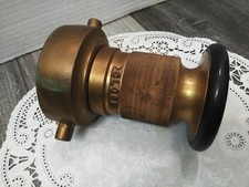 ANTIQUE POWHATAN 250 FIRE HOSE NOZZLE 