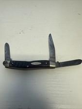 1973 Case XX USA 63047 7 Dot 3 Blade Stockman Jigged Bone Pocket Knife picture