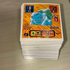 Pokemon Amada Saikyo Seal Retsuden 1996 Regular Complete Set Lot 150 Sticker picture