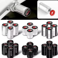 Tire Valve Stem Caps for Audi Metal Car Wheel Air Caps Auto Valve Stem Caps Acce picture