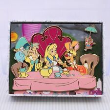 B4 Disney Parks DLP DLRP LE425 Pin Alice in Wonderland Tea Party Time Jumbo picture