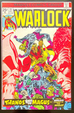 Warlock 10   Thanos Versus the Magus   Jim Starlin Art  Origin Thanos & Gamora picture