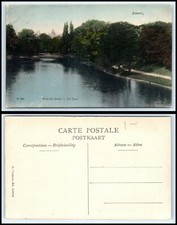 BELGIUM Postcard - Antwerp, Vue du Parc, Le Lac B5 picture