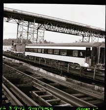 Original Negative C&O #1634 Passenger Car Richmond VA 1973 Chesapeake Ohio AMTK picture